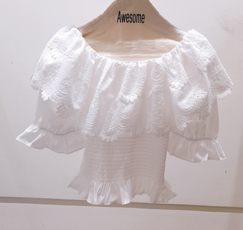 AWESOME-P東大門直郵女裝新款時尚人氣職業熱賣襯衫蕾絲衫AWESOME-P襯衫/蕾絲衫