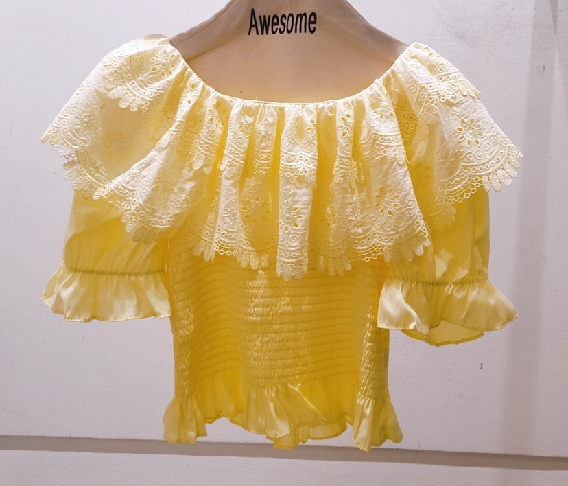AWESOME-P東大門直郵女裝新款時尚人氣職業熱賣襯衫蕾絲衫AWESOME-P襯衫/蕾絲衫圖色2
