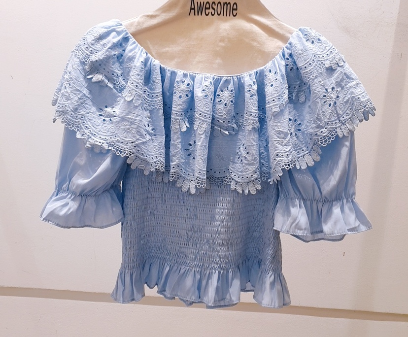 AWESOME-P東大門直郵女裝新款時尚人氣職業熱賣襯衫蕾絲衫AWESOME-P襯衫/蕾絲衫圖色3