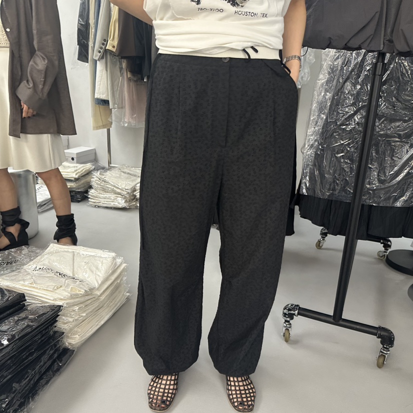 DOUBLE STANDARD/LE SMOKING/MAISONSTAFF東大門代購女裝新款熱賣休閑褲MAISONSTAFF休閑褲圖色2