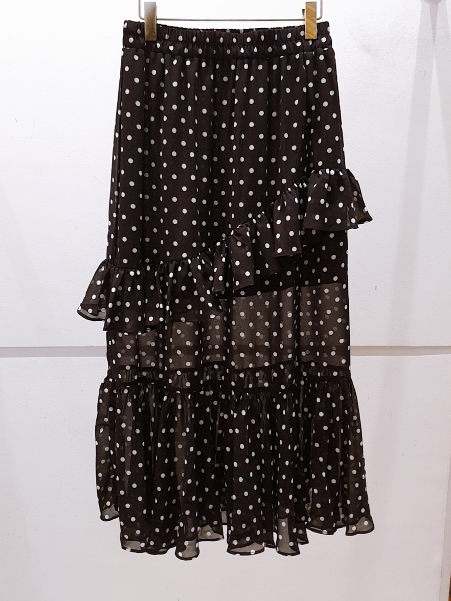 AWESOME-P東大門直郵女士新品25春夏休閑職業人氣長裙雪紡AWESOME-P長裙