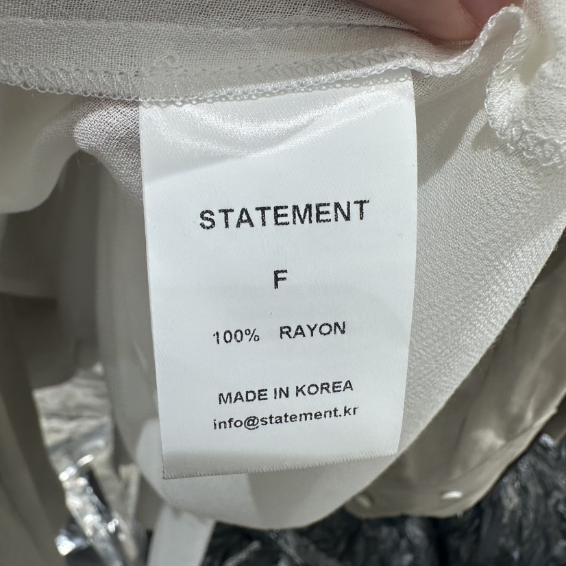 STATEMENT東大門實拍女裝新品休閑人氣推薦熱賣職業襯衫蕾絲衫STATEMENT襯衫/蕾絲衫