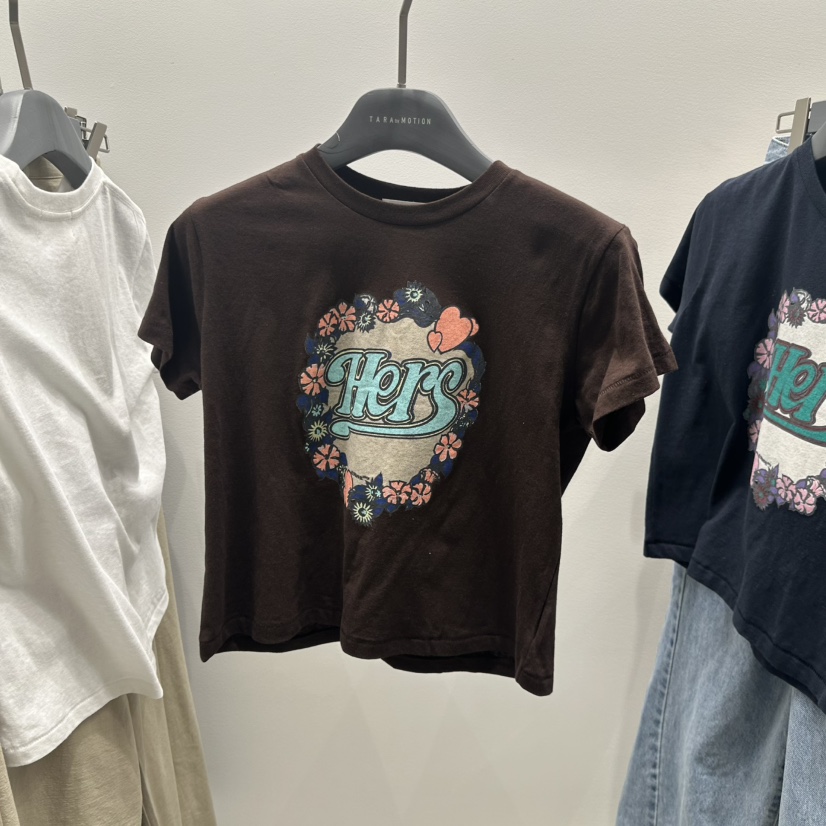 TARABY MOTION東大門代購女裝新品職業熱賣休閑人氣25春夏T恤TARABY MOTIONT恤圖色2