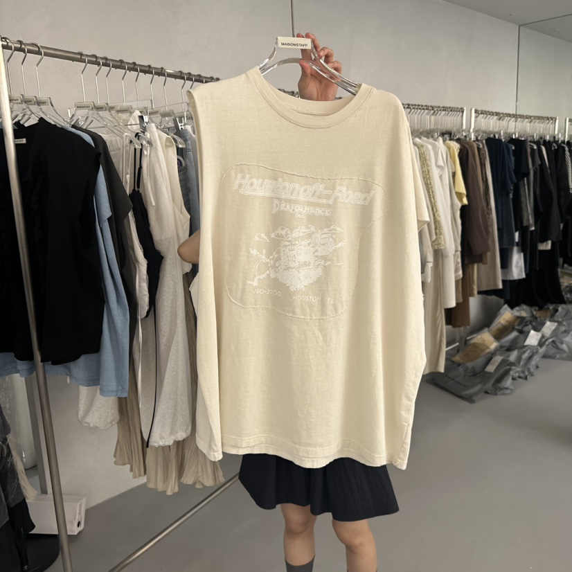 DOUBLE STANDARD/LE SMOKING/MAISONSTAFF韓國代購女裝新款推薦T恤MAISONSTAFFT恤圖色3