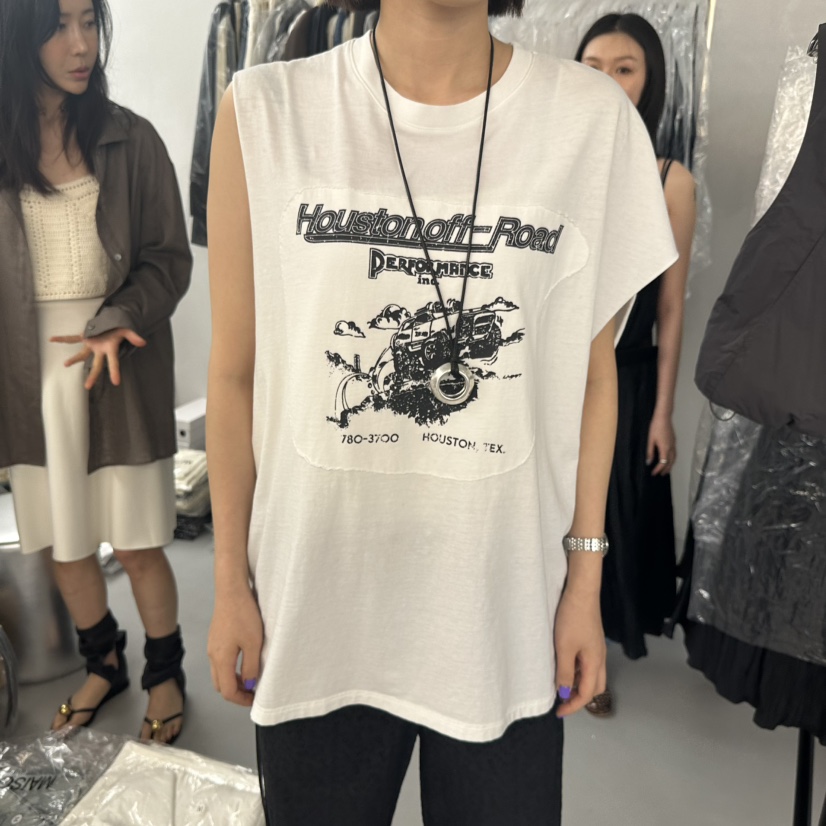 DOUBLE STANDARD/LE SMOKING/MAISONSTAFF韓國代購女裝新款推薦T恤MAISONSTAFFT恤圖色4