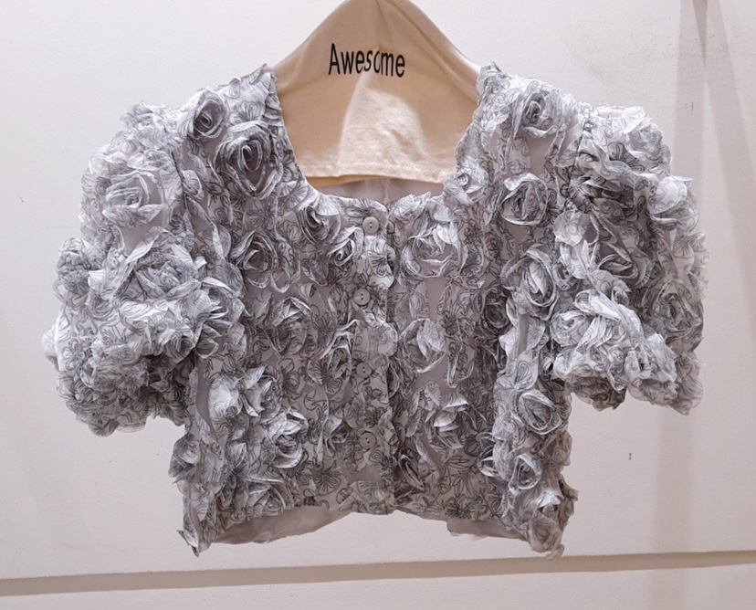 AWESOME-P韓國代購女士新款25春夏推薦休閑熱賣職業真品夾克AWESOME-P夾克