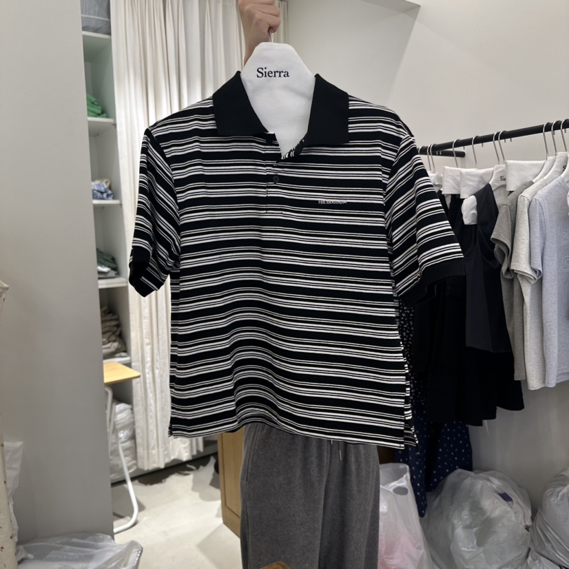 SIERRA東大門代購女裝新品推薦25春夏休閑真品人氣時尚熱賣T恤SIERRAT恤圖色1