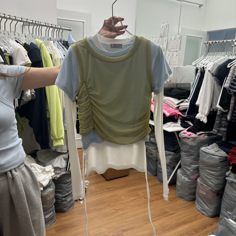 GABIZON東大門代購女裝新品職業時尚推薦人氣熱賣套裝三件套GABIZON套裝圖色1