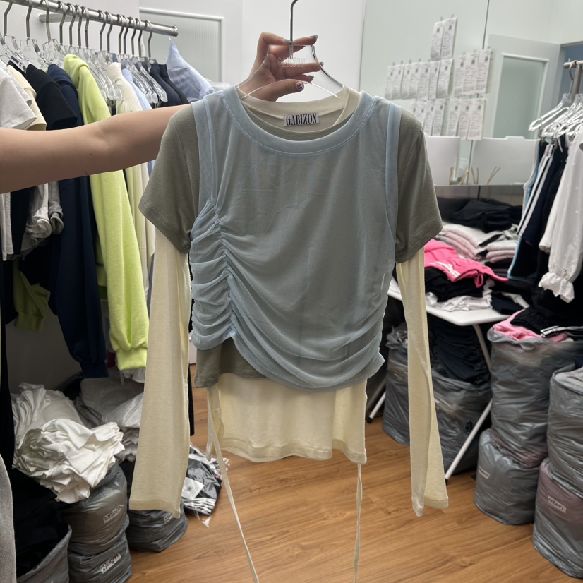 GABIZON東大門代購女裝新品職業時尚推薦人氣熱賣套裝三件套GABIZON套裝圖色2