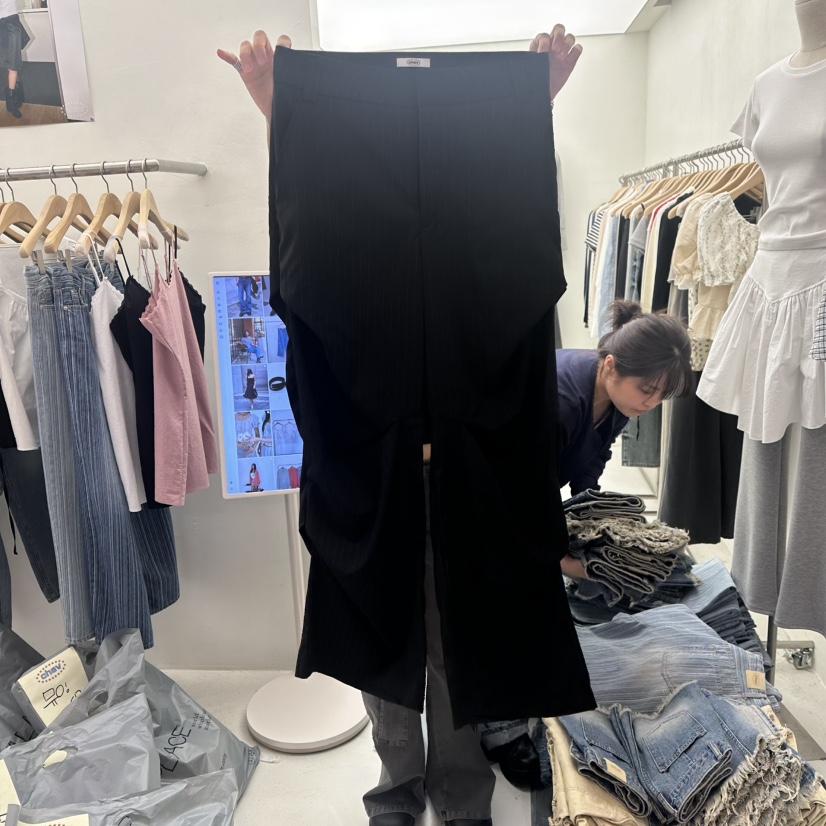 CHAV韓國代購女裝新款真品人氣休閑時尚25春夏職業熱賣休閑褲CHAV休閑褲圖色2