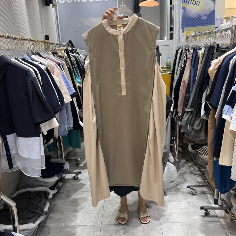 RUMBA東大門直郵女裝新品職業25春夏休閑人氣熱賣時尚連衣裙RUMBA連衣裙