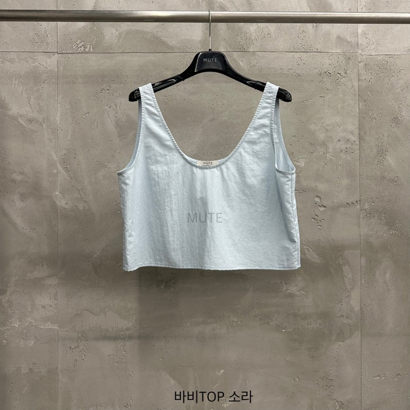 MUTE-P東大門直郵女裝新款休閑職業人氣25春夏真品吊帶背心MUTE吊帶/背心圖色2