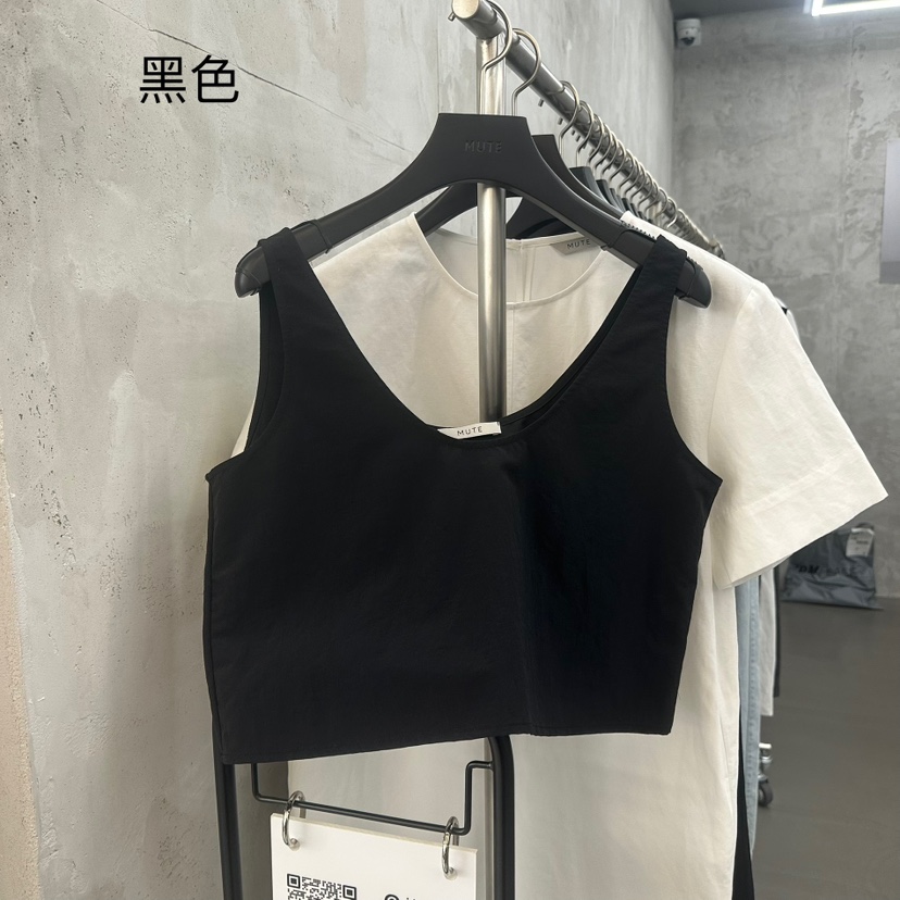MUTE-P東大門直郵女裝新款休閑職業人氣25春夏真品吊帶背心MUTE吊帶/背心圖色4