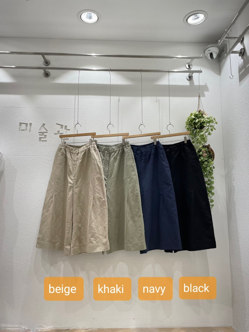 GALLERY-A東大門實拍女裝新款推薦25春夏職業熱賣時尚短褲GALLERY短褲