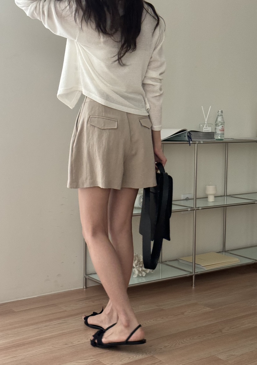TIZZI韓國直郵㊣女裝新款推薦25春夏休閑熱賣時尚人氣短褲TIZZI短褲