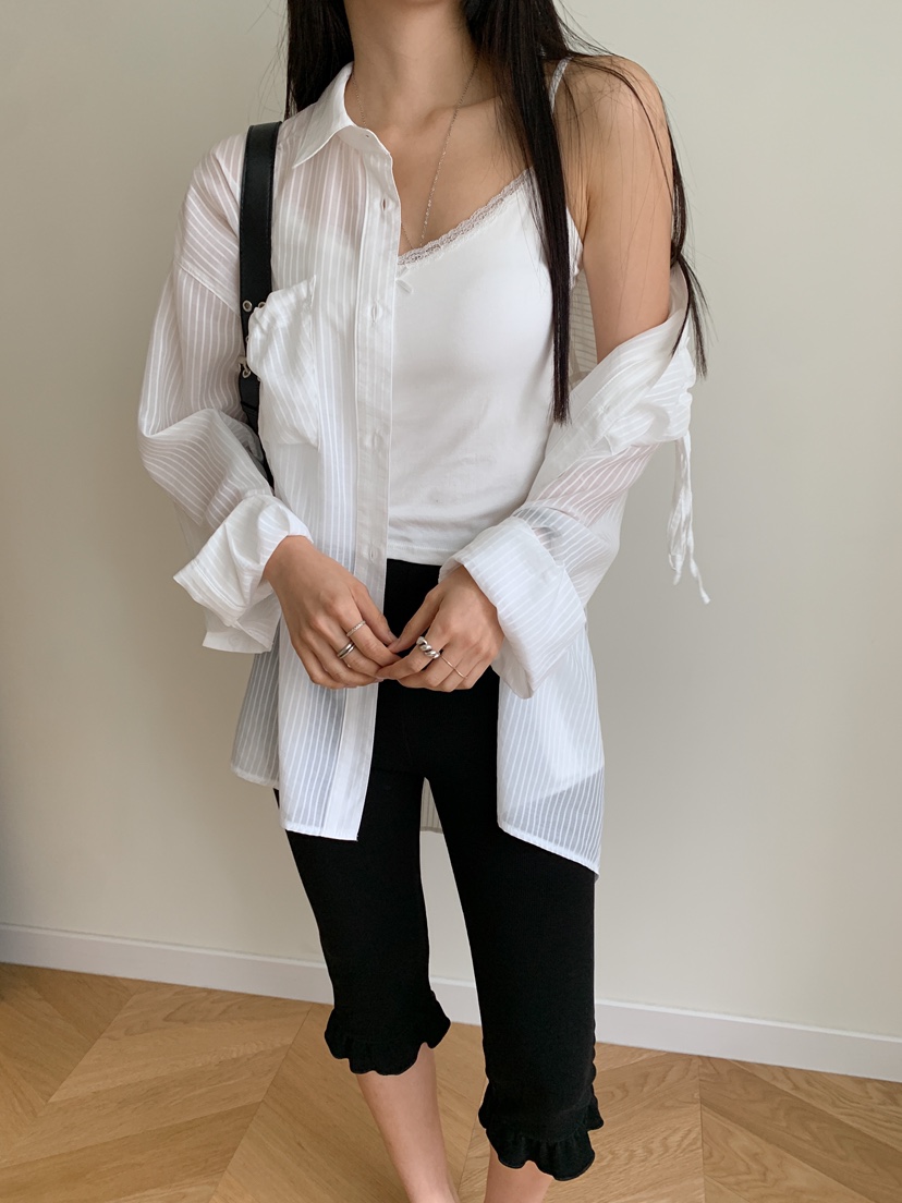 GOYOU韓國直郵㊣女裝新品休閑推薦25春夏時尚熱賣休閑褲荷葉邊de goyou休閑褲