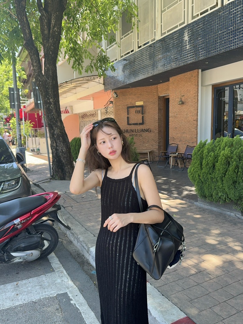OUPPT直郵韓國代購㊣女裝新款休閑人氣推薦時尚熱賣25春夏連衣裙OUPPT連衣裙