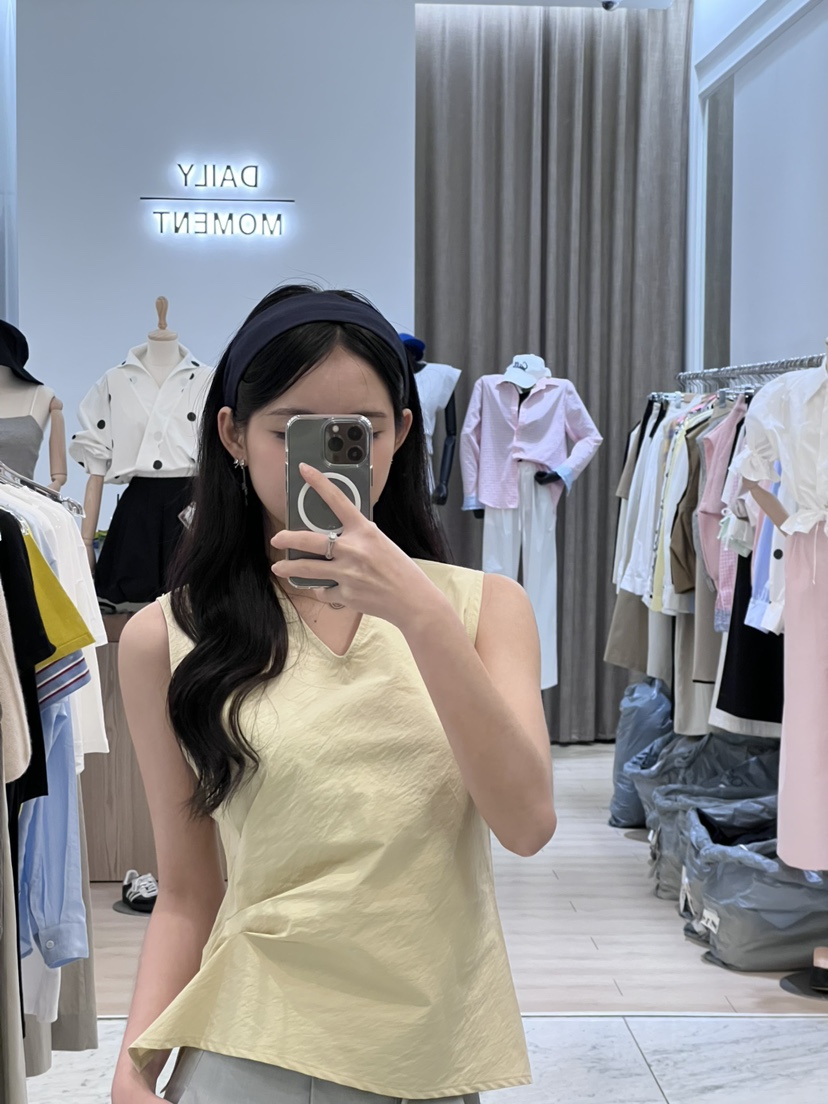 POUCH韓國㊣直郵東大門代購女裝新款時尚休閑熱賣襯衫蕾絲衫POUCH襯衫/蕾絲衫圖色3