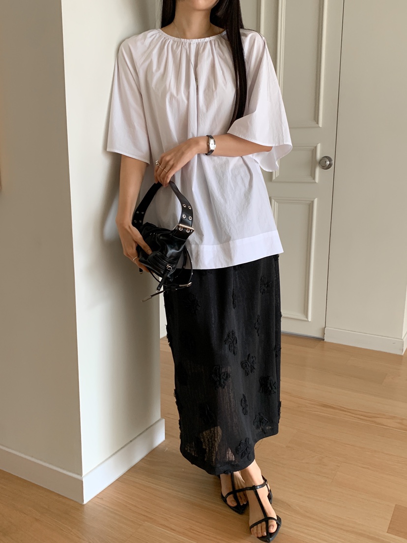 GOYOU直郵韓國代購㊣女裝新品時尚人氣休閑25春夏熱賣推薦長裙de goyou長裙