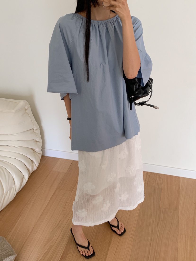 GOYOU直郵韓國代購㊣女裝新品時尚人氣休閑25春夏熱賣推薦長裙de goyou長裙