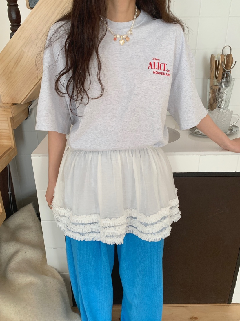 JKICHI韓國直郵㊣女裝新款休閑推薦時尚熱賣人氣25春夏T恤JKICHIT恤圖色2