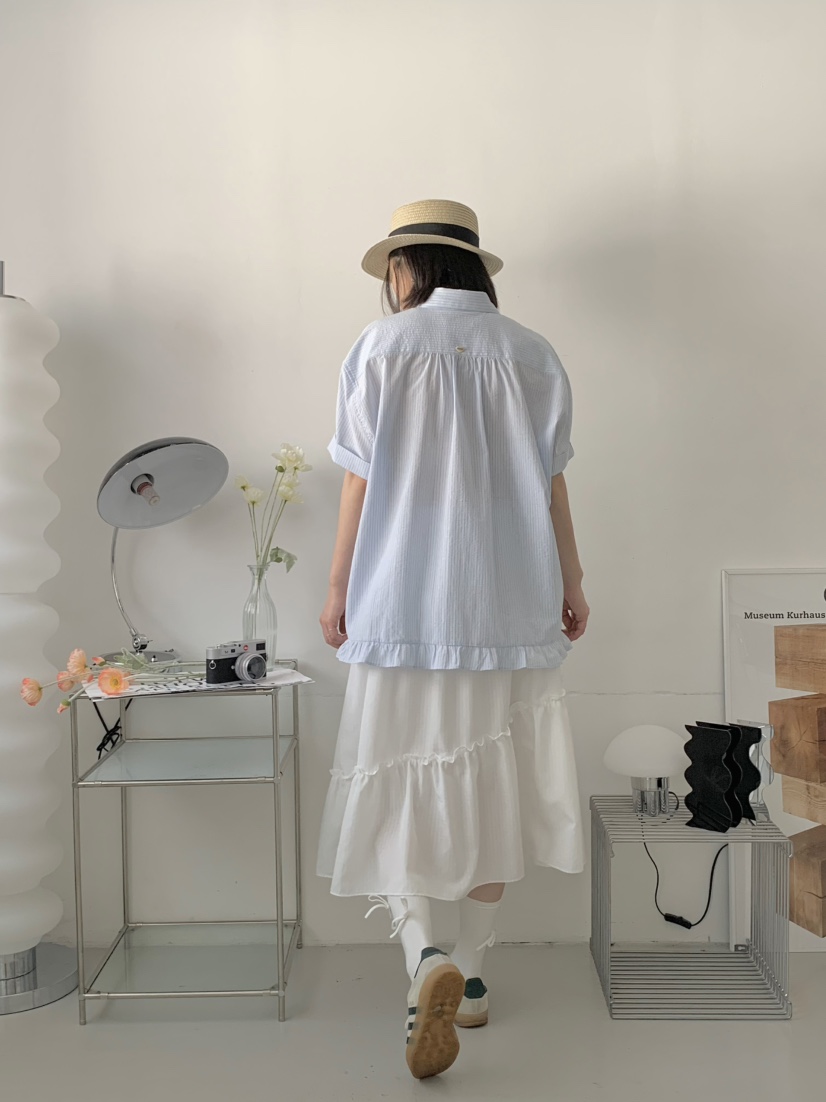 BEFORE SUNRISE直郵韓國代購㊣女裝新品推薦熱賣人氣時尚長裙BEFORE SUNRISE長裙