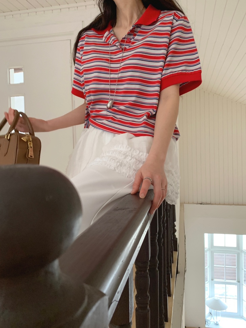 JKICHI韓國直郵㊣女裝新品推薦25春夏時尚人氣休閑熱賣T恤JKICHIT恤