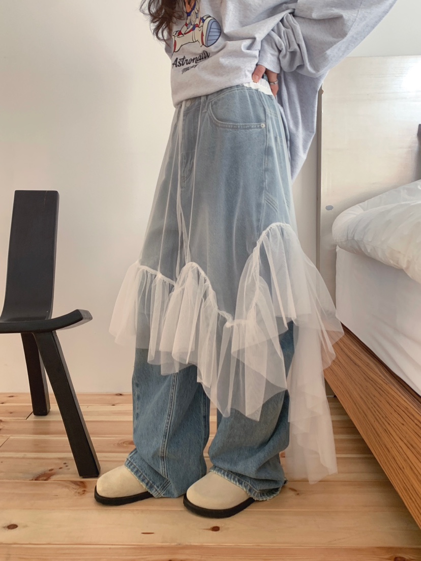 JKICHI韓國直郵㊣東大門實拍女裝新品熱賣人氣時尚休閑長裙JKICHI長裙