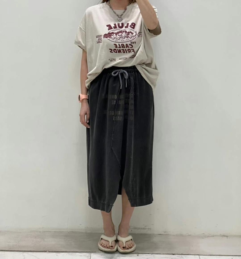 ZACCU直郵韓國代購㊣女裝新品人氣25春夏休閑時尚半身裙中短裙ZACCU半身裙/中短裙