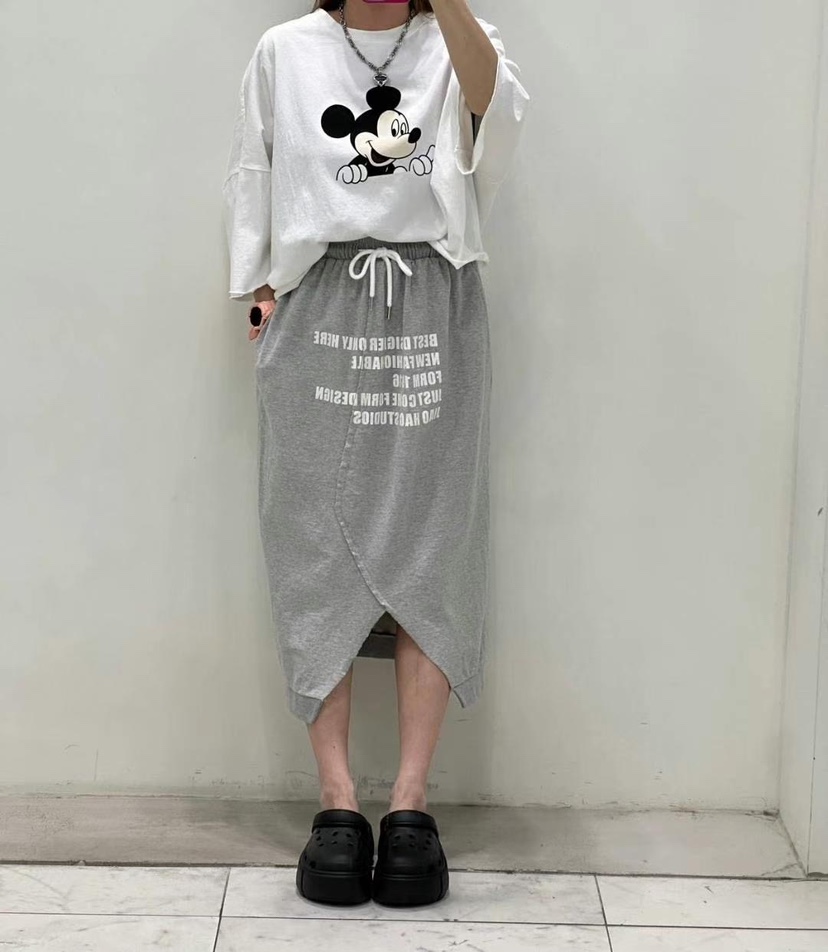 ZACCU直郵韓國代購㊣女裝新品人氣25春夏休閑時尚半身裙中短裙ZACCU半身裙/中短裙