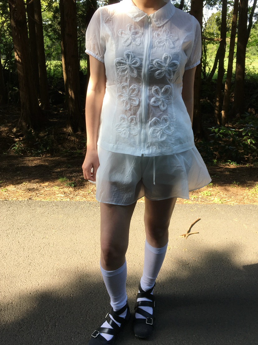 AWESOMESAUCE韓國㊣直郵東大門代購女裝新款時尚襯衫蕾絲衫AWESOME SAUCE襯衫/蕾絲衫