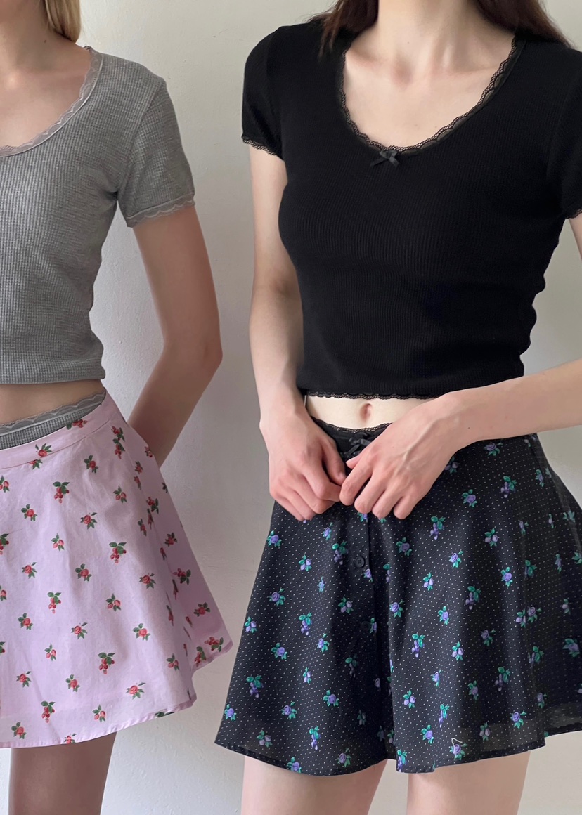 ANOTHER AVENUE韓國㊣直郵東大門代購女裝新款推薦人氣短裙ANOTHER AVENUE短裙