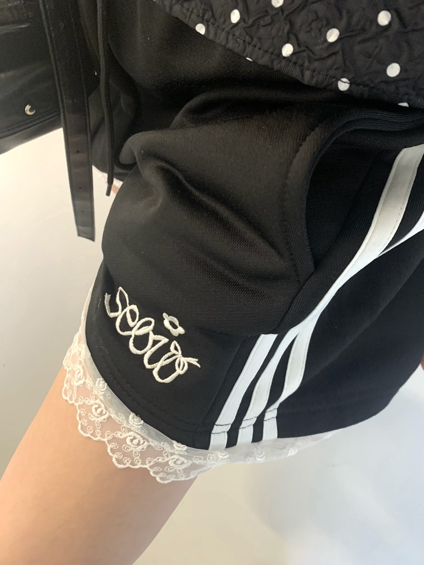 SEOLO直郵韓國代購㊣女裝新品人氣時尚休閑推薦25春夏短褲刺繡Seolo seoul短褲
