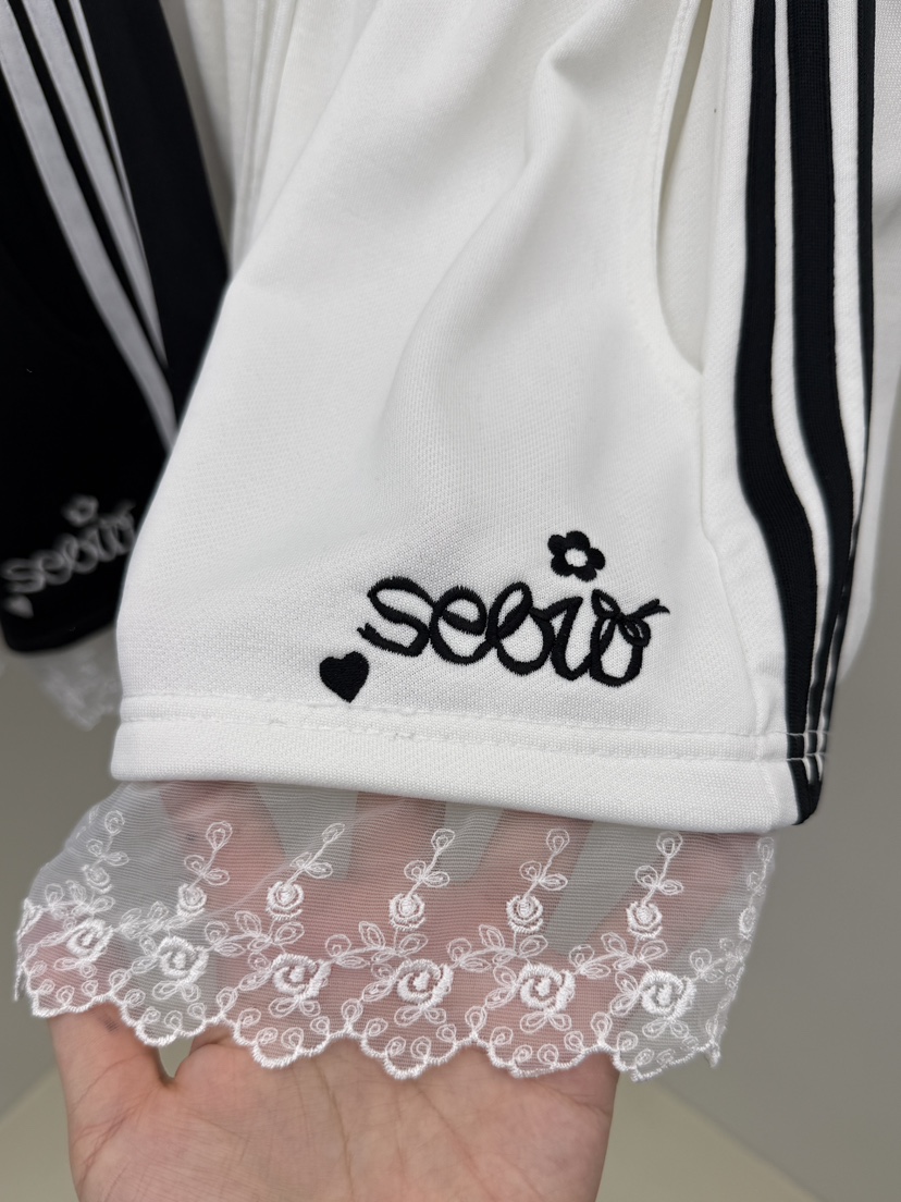 SEOLO直郵韓國代購㊣女裝新品人氣時尚休閑推薦25春夏短褲刺繡Seolo seoul短褲