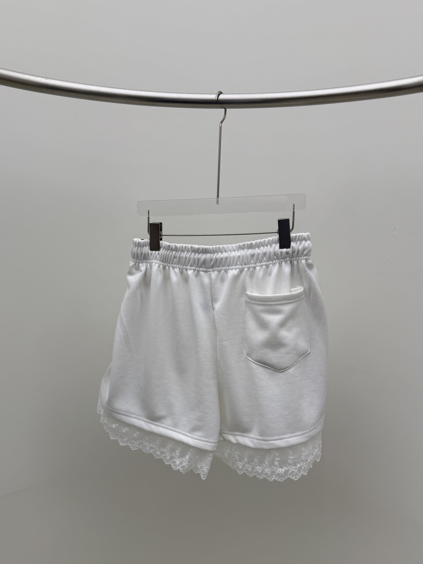 SEOLO直郵韓國代購㊣女裝新品人氣時尚休閑推薦25春夏短褲刺繡Seolo seoul短褲