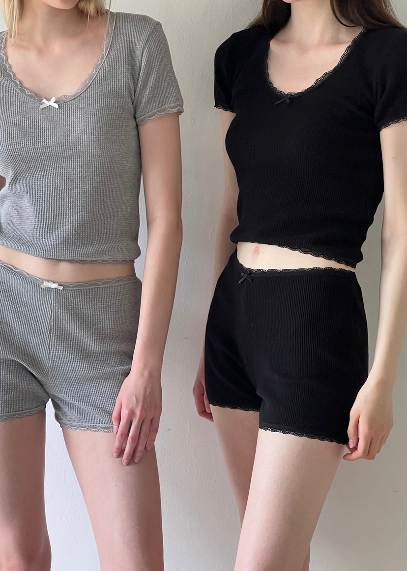 ANOTHER AVENUE韓國直郵㊣東大門實拍女裝新品休閑時尚短褲ANOTHER AVENUE短褲