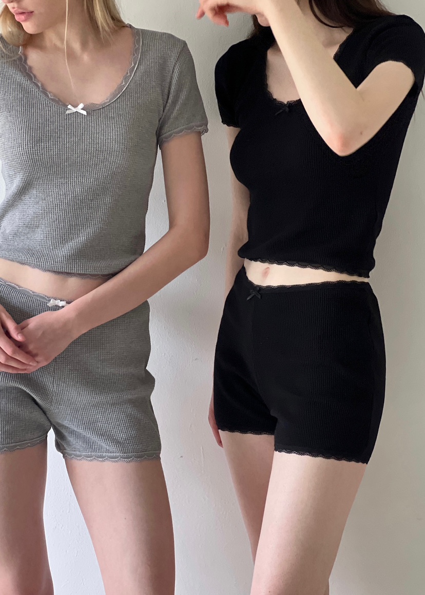 ANOTHER AVENUE韓國直郵㊣東大門實拍女裝新品休閑時尚短褲ANOTHER AVENUE短褲