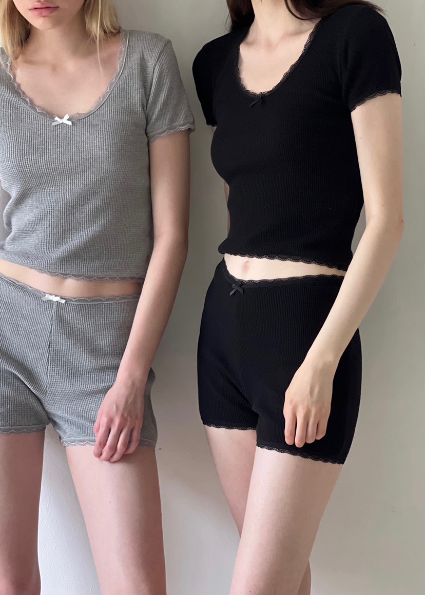 ANOTHER AVENUE韓國直郵㊣東大門實拍女裝新品休閑時尚短褲ANOTHER AVENUE短褲