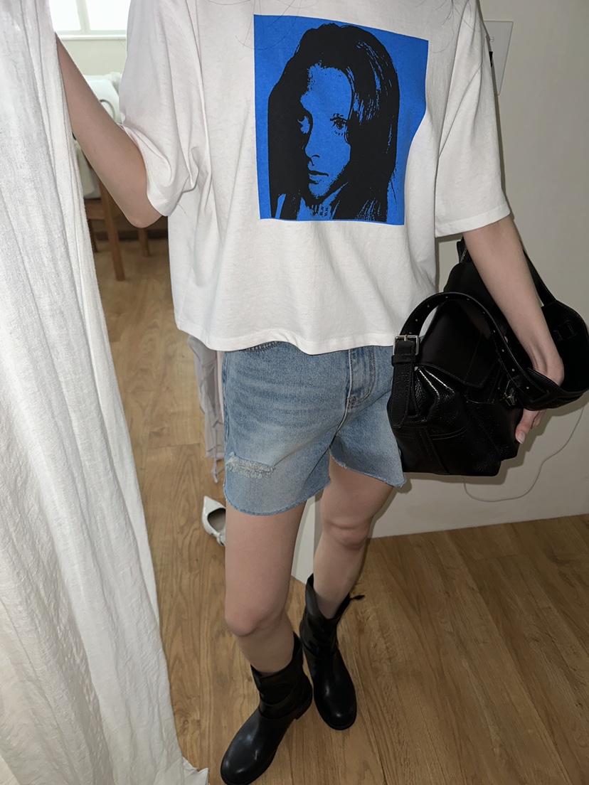BOWIE韓國直郵㊣女裝新品25春夏熱賣推薦時尚人氣休閑T恤BOWIET恤
