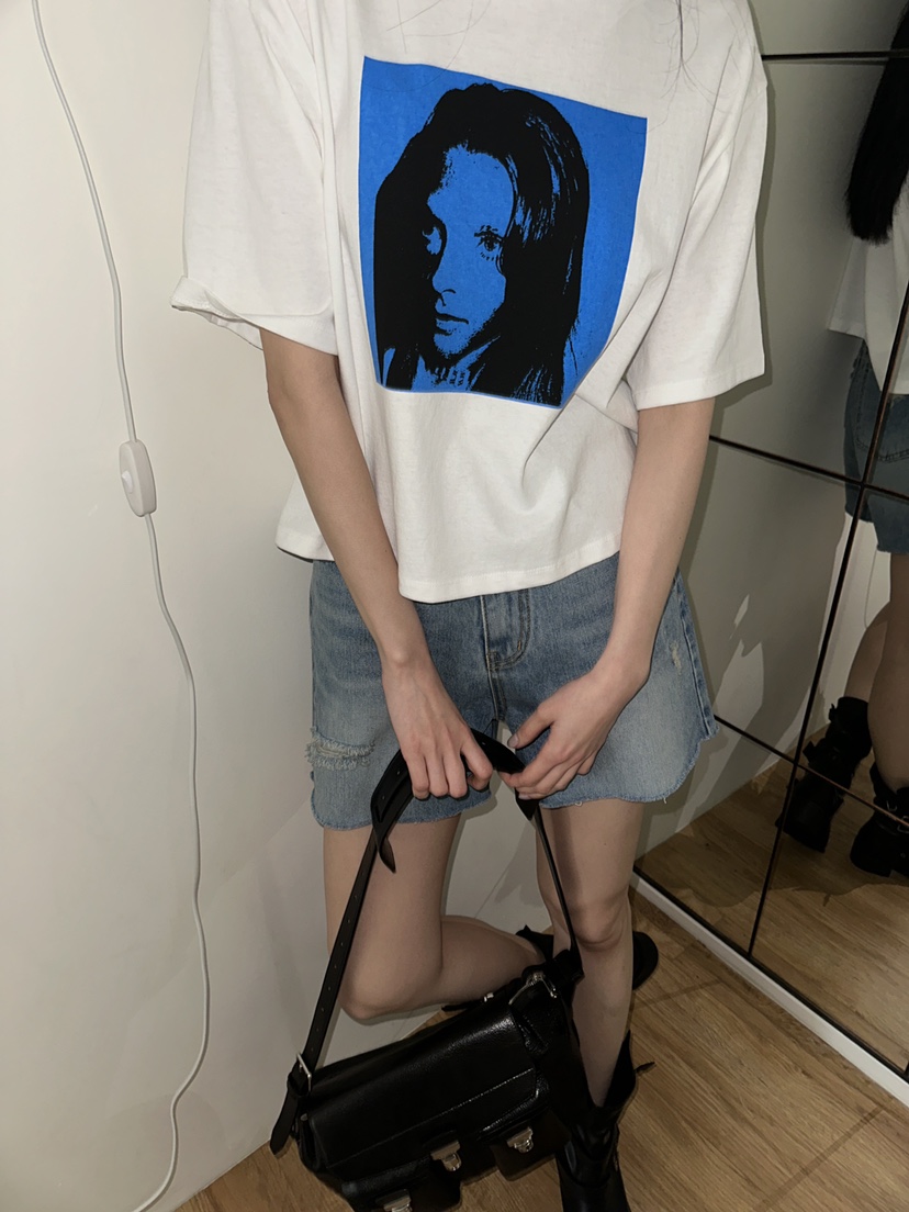BOWIE韓國直郵㊣女裝新品25春夏熱賣推薦時尚人氣休閑T恤BOWIET恤