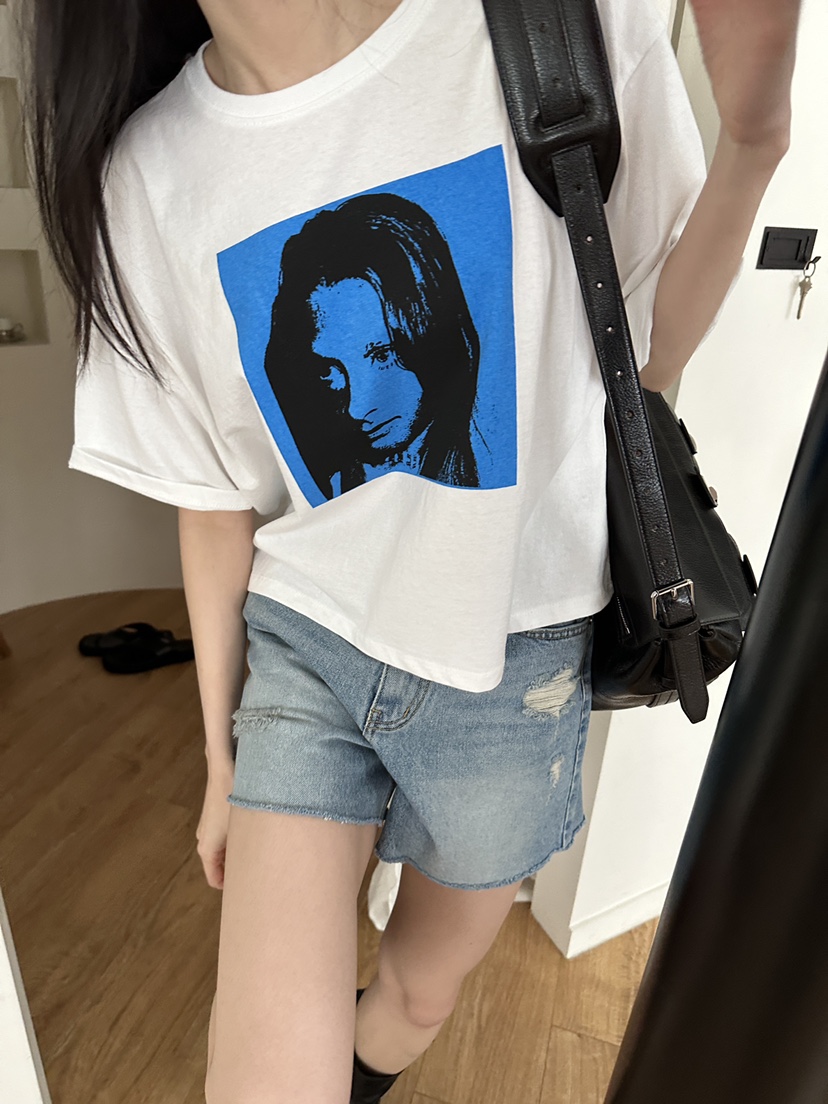 BOWIE韓國直郵㊣女裝新品25春夏熱賣推薦時尚人氣休閑T恤BOWIET恤