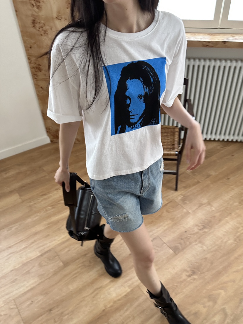 BOWIE韓國直郵㊣女裝新品25春夏熱賣推薦時尚人氣休閑T恤BOWIET恤