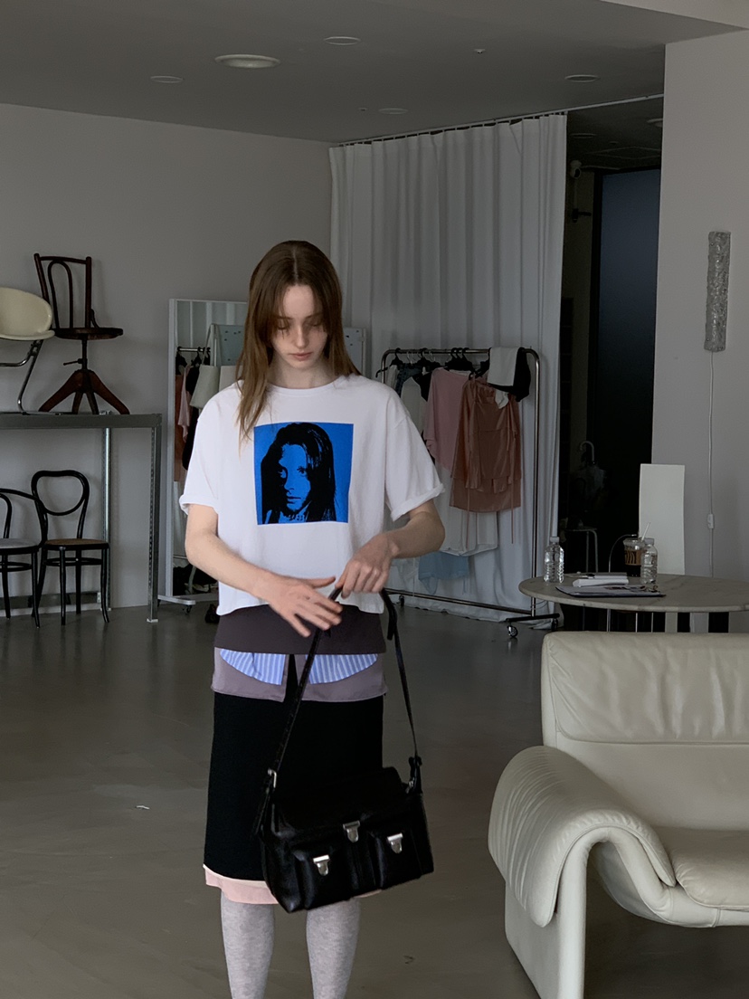 BOWIE韓國直郵㊣女裝新品25春夏熱賣推薦時尚人氣休閑T恤BOWIET恤
