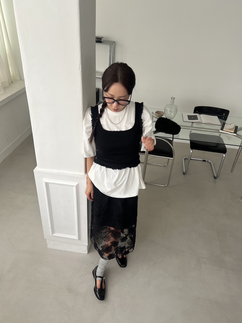 SUNDER MARKET韓國直郵㊣女裝新品熱賣人氣休閑半身裙中短裙SUNDER MARKET半身裙/中短裙