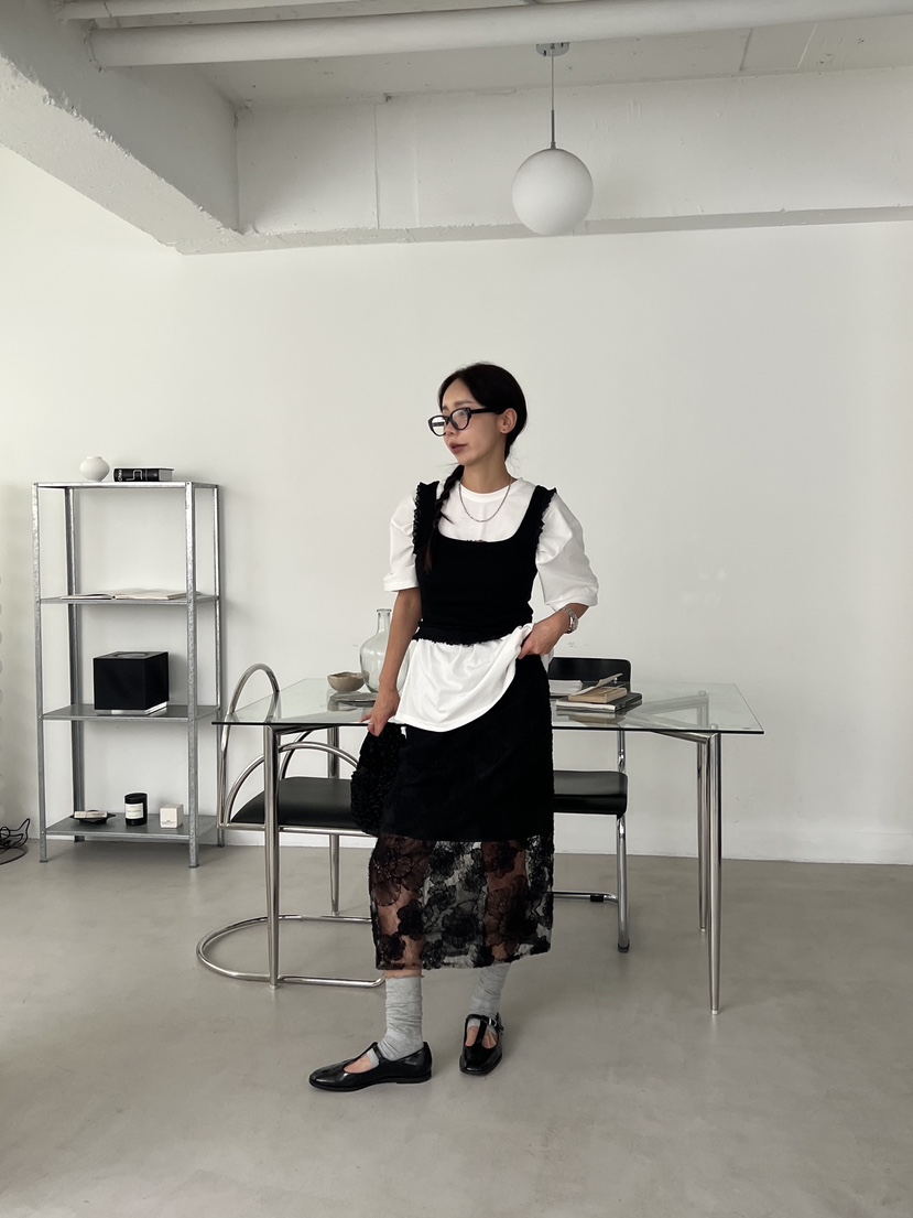 SUNDER MARKET韓國直郵㊣女裝新品熱賣人氣休閑半身裙中短裙SUNDER MARKET半身裙/中短裙