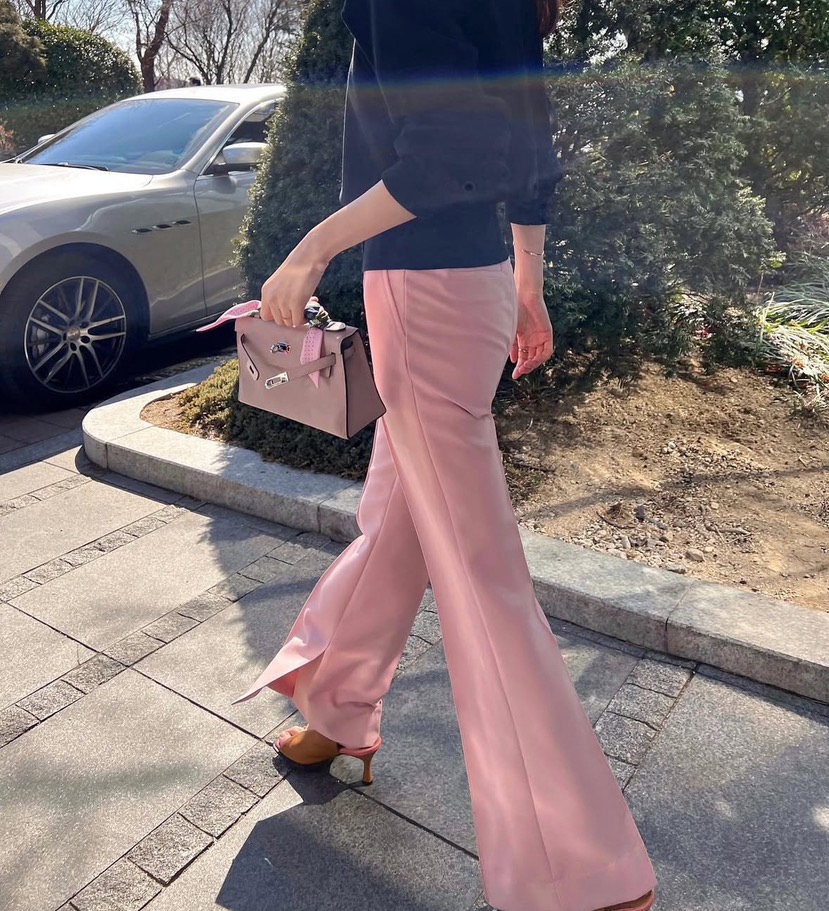 AWESOME-L韓國直郵㊣女裝新品時尚25春夏人氣休閑熱賣休閑褲AWESOME-L休閑褲