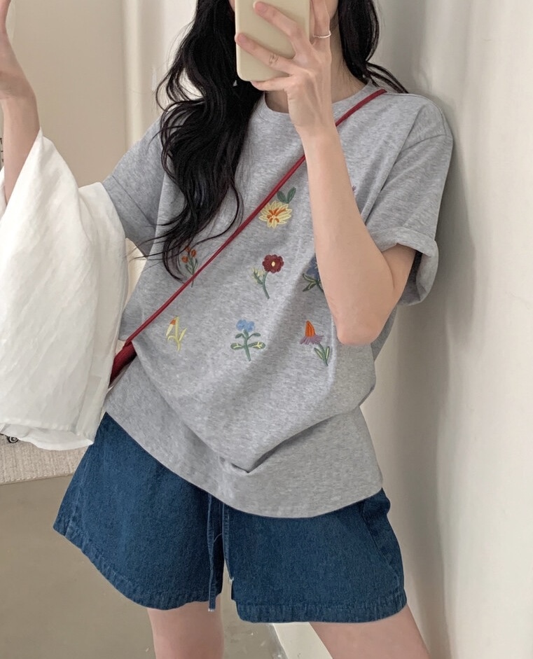 OLA韓國直郵㊣女裝新款25春夏推薦時尚人氣休閑熱賣T恤mellor/OLAT恤