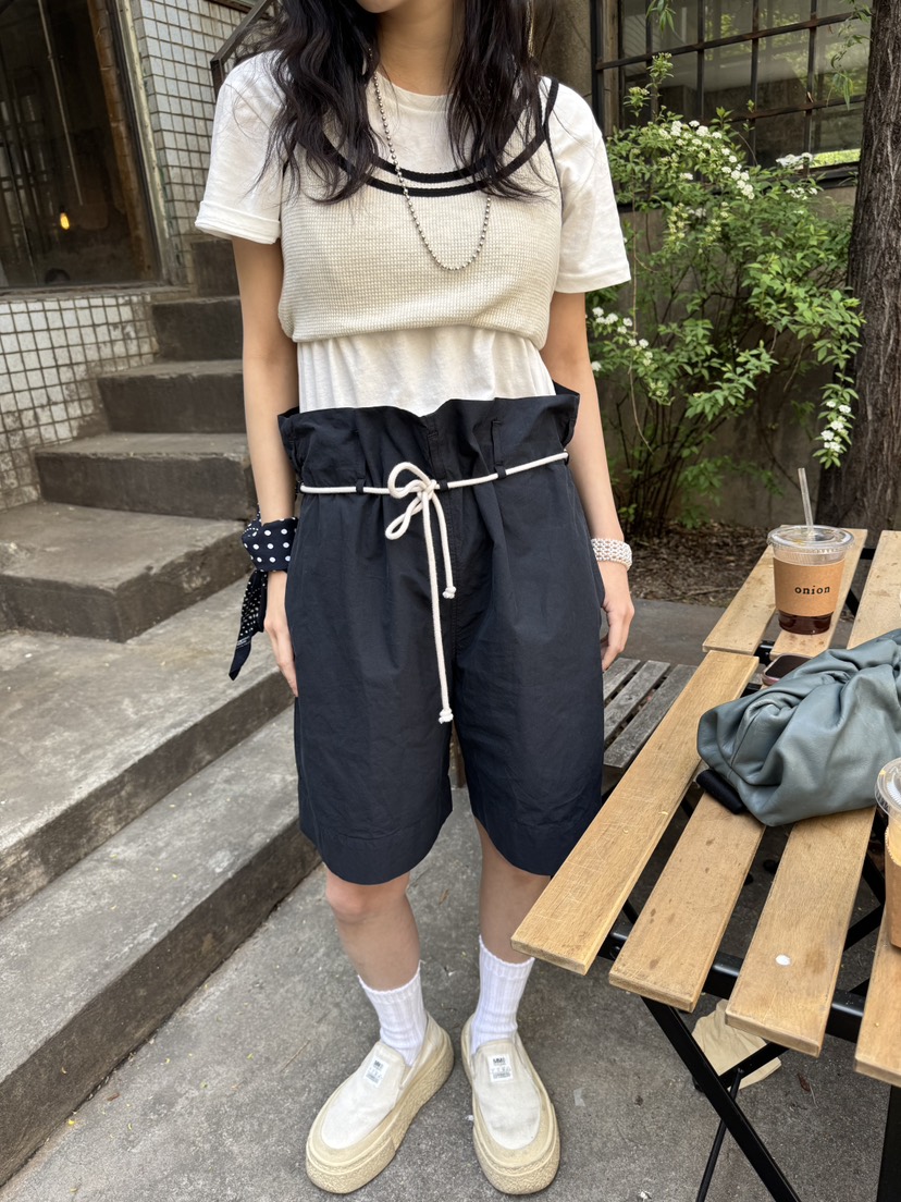 FRANC—L韓國直郵㊣東大門實拍女裝新品時尚吊帶背心不含內搭兩種穿法FRANC吊帶/背心