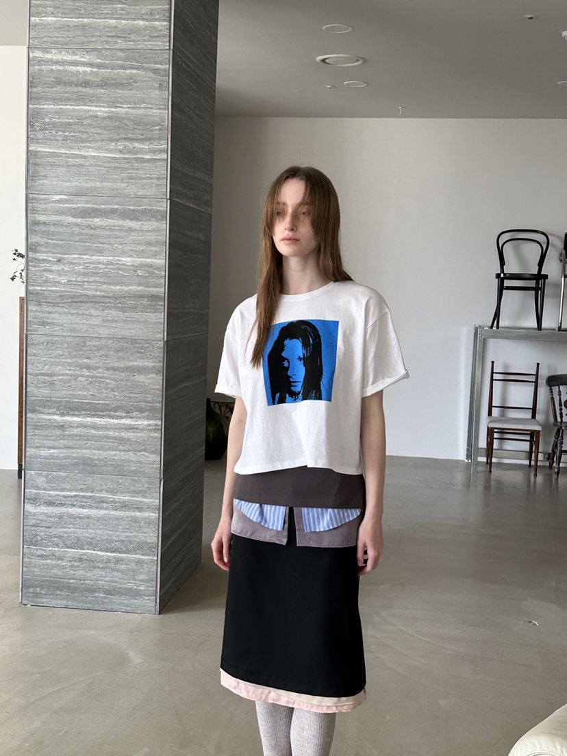 BOWIE韓國直郵㊣東大門實拍女裝新品25春夏熱賣半身裙中短裙BOWIE半身裙/中短裙