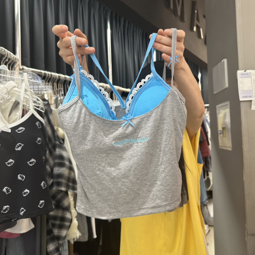 MOMAZU韓國直郵㊣女裝新品25春夏時尚熱賣推薦休閑吊帶背心MOMAZU吊帶/背心圖色5